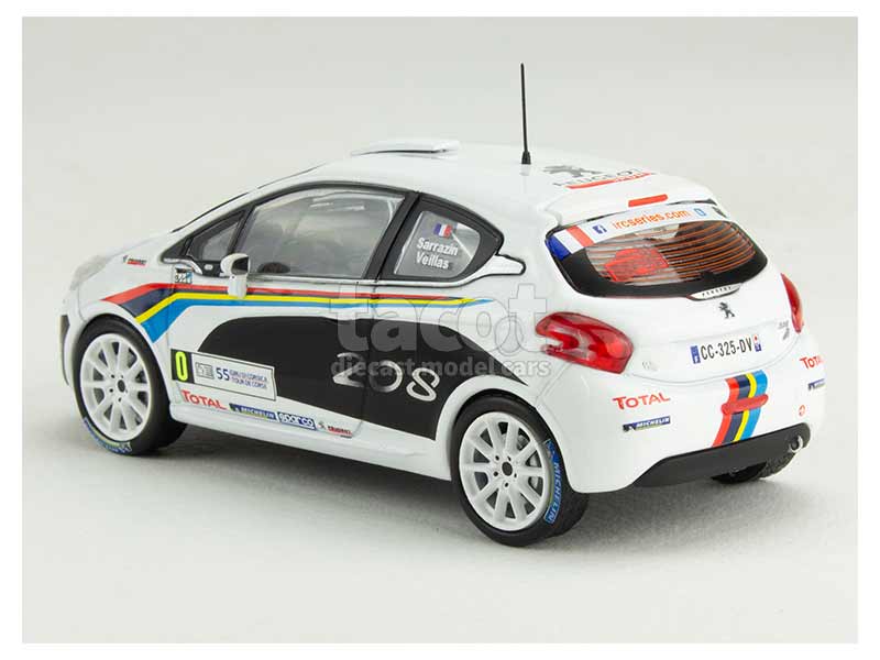 Peugeot - 208 R2 Rally du Condroz 2013 - Whitebox - 1/43 - Autos Miniatures