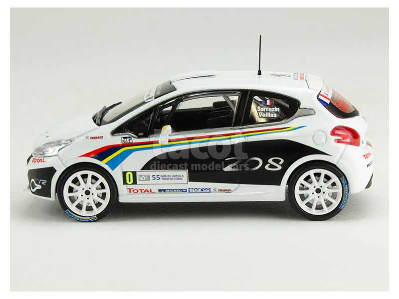 Peugeot - 208 R2 Tour de Corse 2012 - IXO - 1/43 - Autos