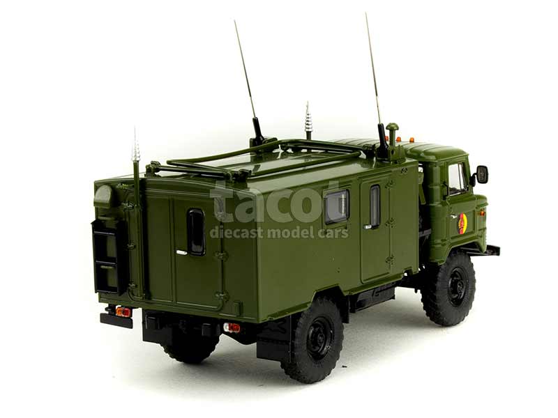 90574 GAZ 66 Communications NVA Militaire