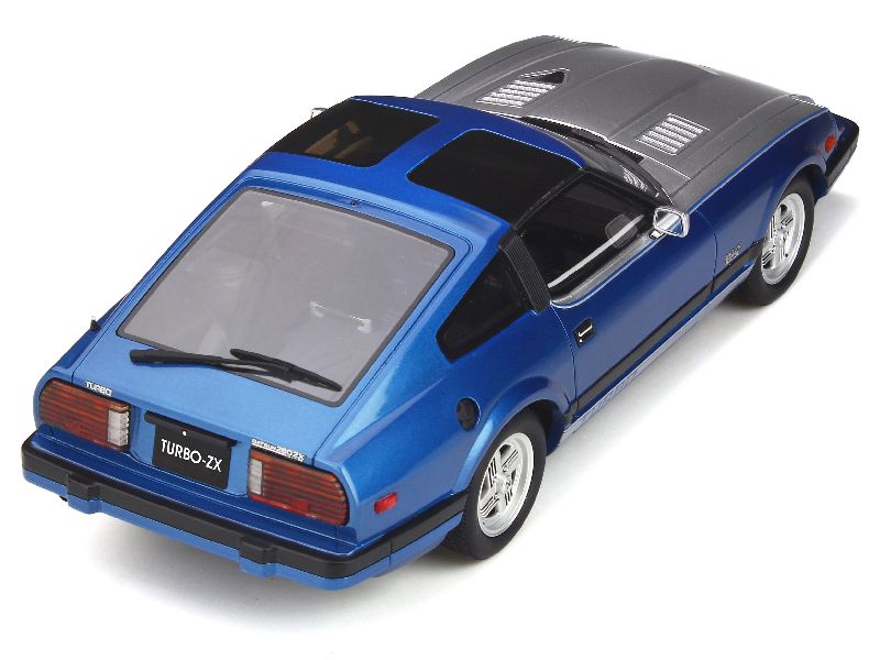 Voiture Miniature Datsun 280 ZX - Matchbox Moving Parts 1982 - Bleu - 1/64 - Diecast Neuf - Modèle à Pièces Mobiles