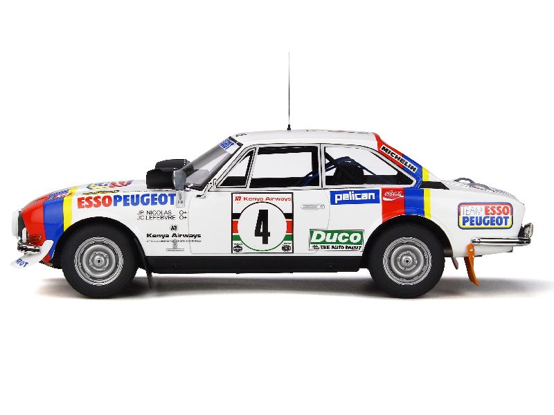 FFSMC Productions Decals 1/43 Peugeot 504 Coupé V6 Gr4 Safari Rally '78 