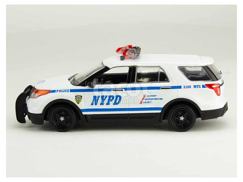 Miniature Greenlight Ford Bronco 1967 NYPD Police - Échelle 1/24 - En Boîte Verte Neuve