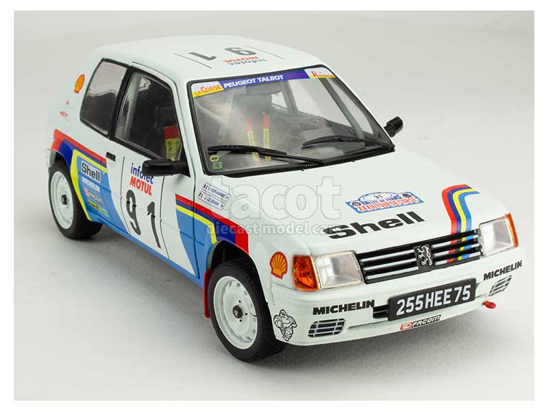 90682 Peugeot 205 Rallye Gr.N Usine Tour de Corse 1989