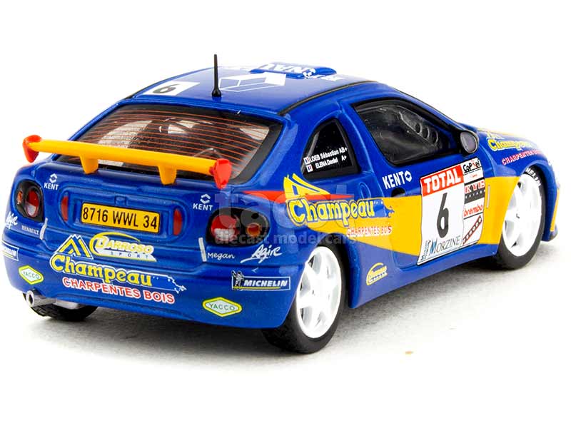 90691 Renault Megane Maxi Kit Car Rallye Mont Blanc 2000