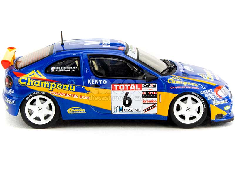 90691 Renault Megane Maxi Kit Car Rallye Mont Blanc 2000