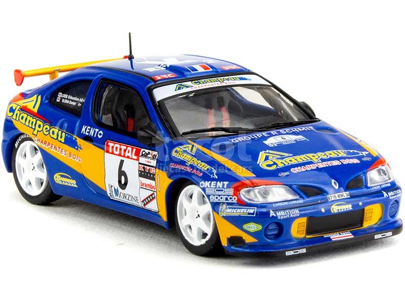 90691 Renault Megane Maxi Kit Car Rallye Mont Blanc 2000