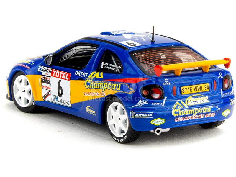 90691 Renault Megane Maxi Kit Car Rallye Mont Blanc 2000