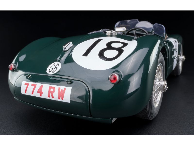 Miniature IXO Jaguar Type C #20 - Le Mans 1953 - 1/43 LMC005