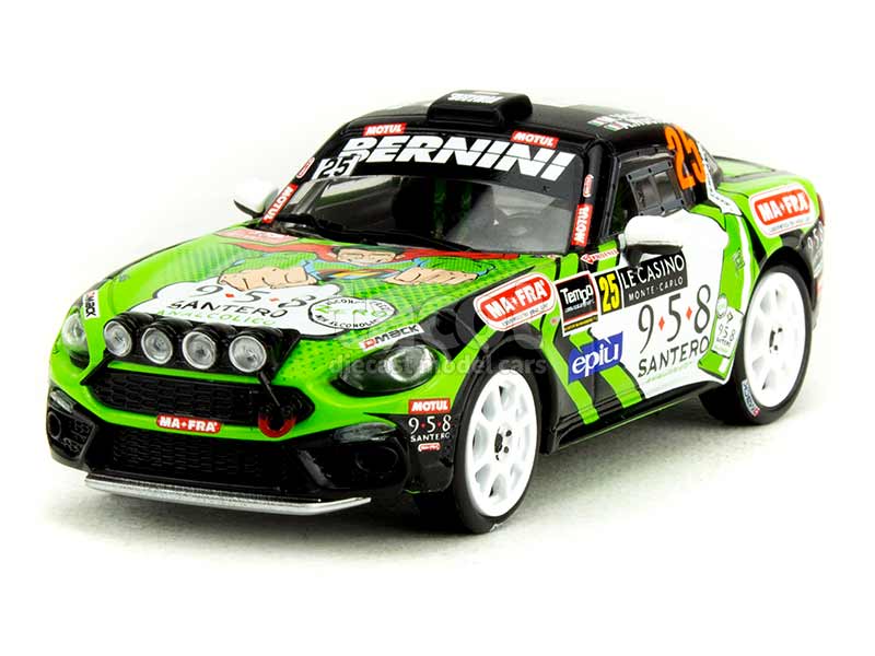 Spark S5988 - ABARTH 124 Rally RGT N°56 Rallye Monte Carlo 2019 Enrico 1/43
