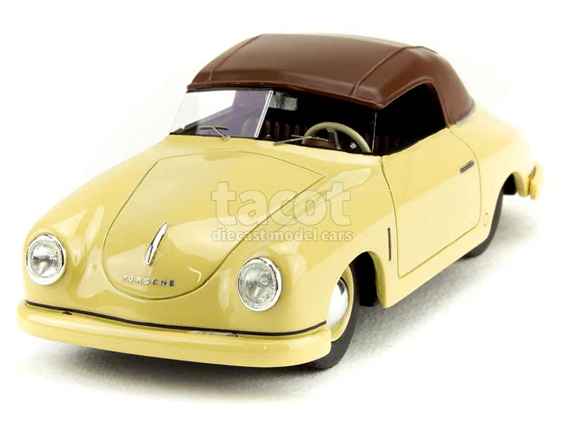 Solido S1802805 1-18 Scale 356 Pre-A Condor 1953 Porsche Diecast Model Car,  Yellow, 1 - Kroger