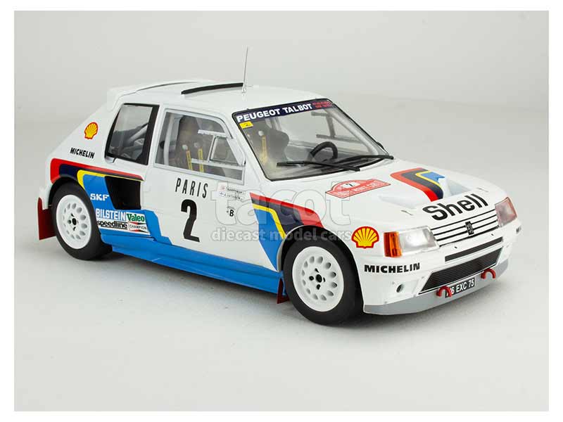 Peugeot 205 T16 Monte Carlo 1985 IXO 1 18 Autos Miniatures