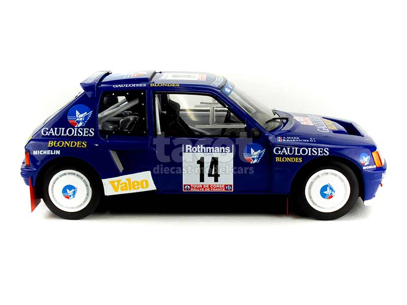 90909 Peugeot 205 T16 Tour de Corse 1985