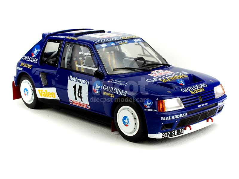 90909 Peugeot 205 T16 Tour de Corse 1985