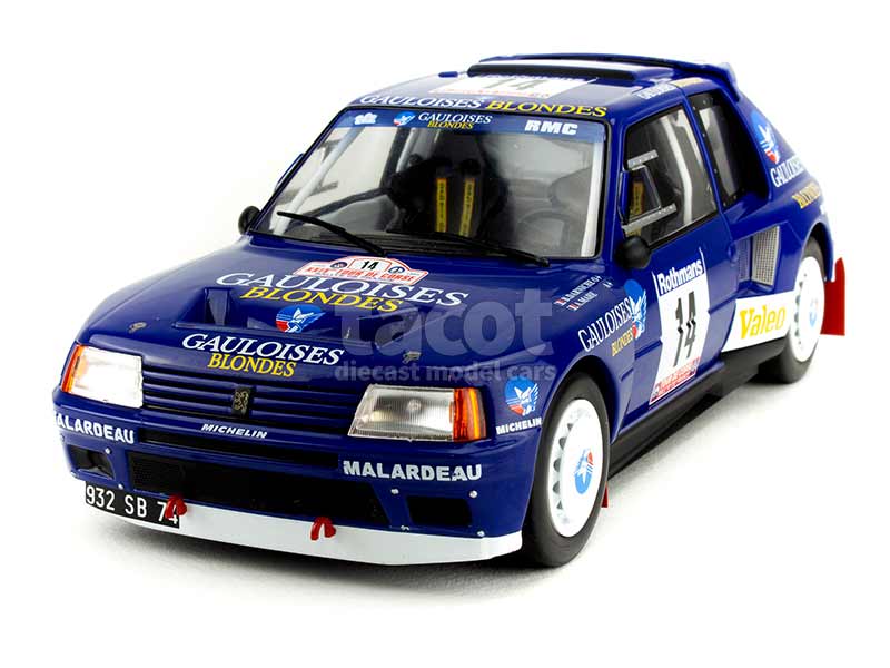 90909 Peugeot 205 T16 Tour de Corse 1985