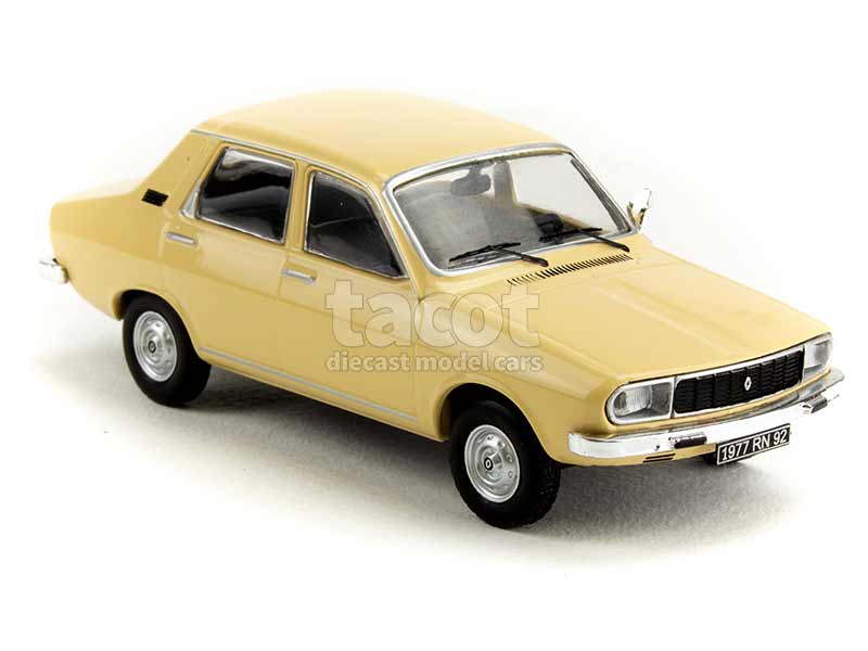 RENAULT 12 TL PHASE 2 BEIGE  1/43 ODEON 040 