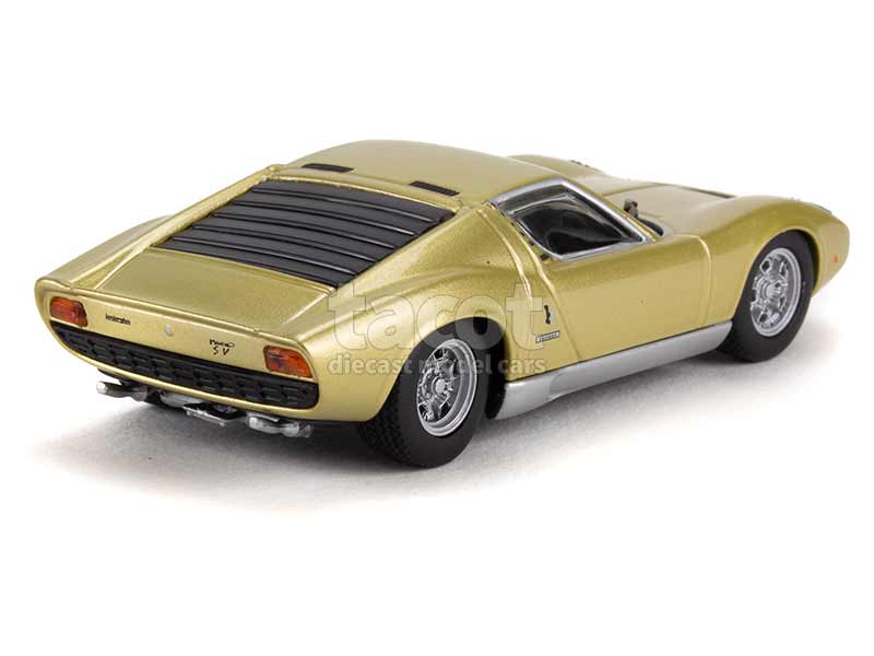 Lamborghini Miura Roadster 1966 – Miniature Rio 1/43 – Blanche – Occasion – Boîte D’origine