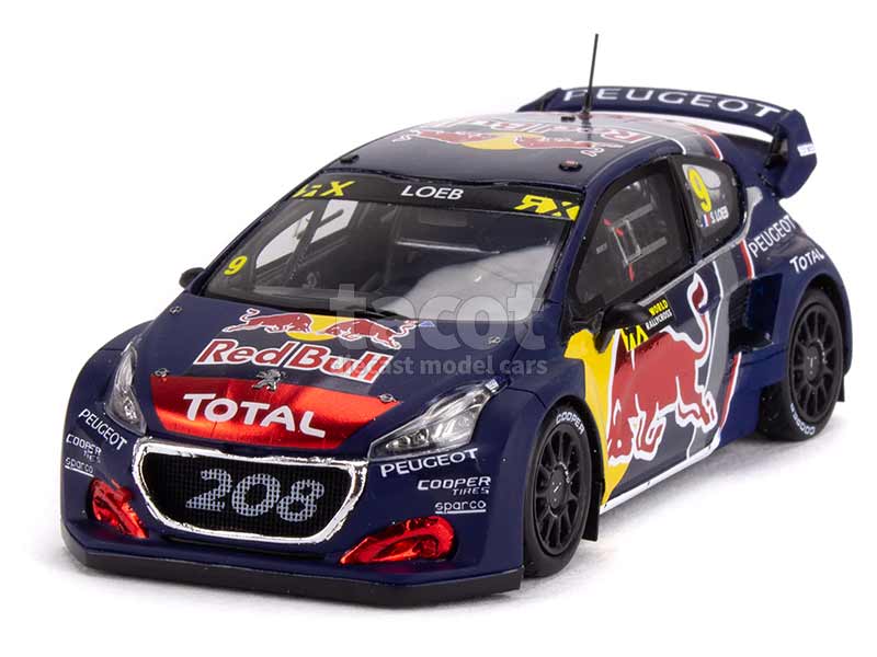 SPARK S7805 PEUGEOT 208 WRX N°21 3ème Rd.3 World RX Belgique