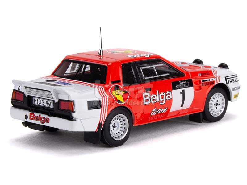 Miniature Ottomobile Toyota Celica Twin Cam N°1 Kankkunen 1985, échelle 1/18