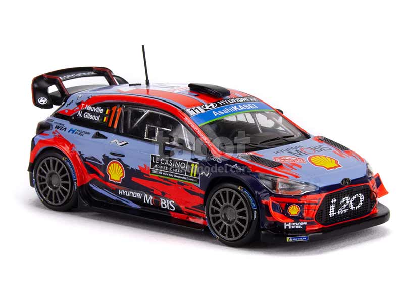 Décalcomanie 1/43 Renault Twingo Rallye Monte-Carlo 2019 N°74 JAUSSAUD - Neuve, Orange