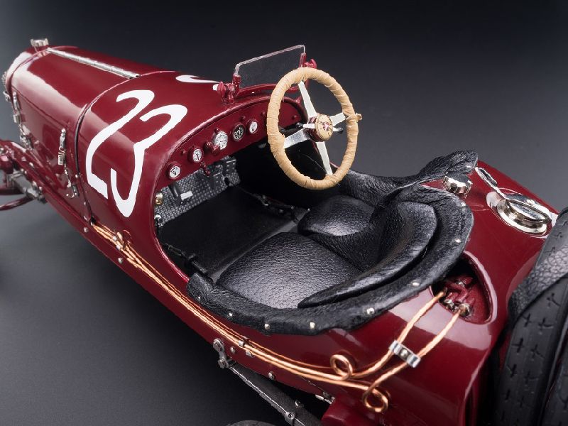 Figurine Ferdinand Porsche Course - Échelle 1:18 - Pour CMC Mercedes Targa Florio SSK - Bleu - Neuf
