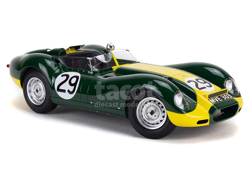 91289 Lister Jaguar Silverstone 1958