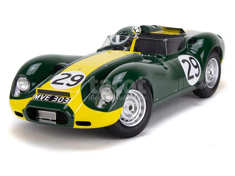 91289 Lister Jaguar Silverstone 1958