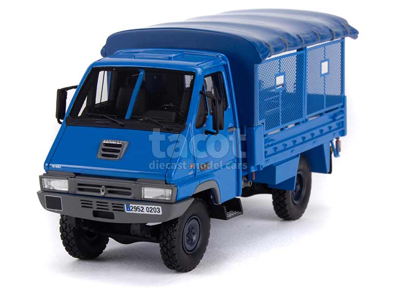 Perfex 721-renault b110 4x4 mo troop transport 1/43 blue gendarmerie 