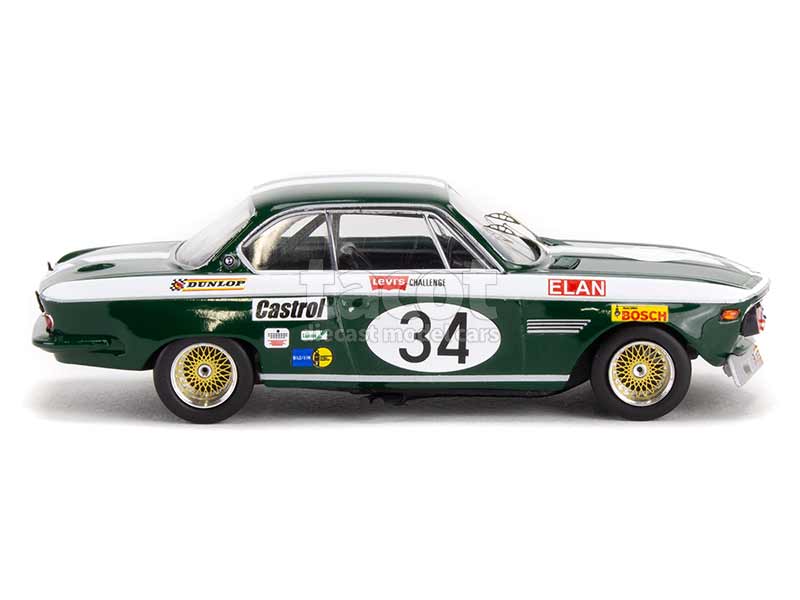 Trofeu 1/43 BMW 2800 CS Broadspeed #34 – 3e à Salzburgring 1972
