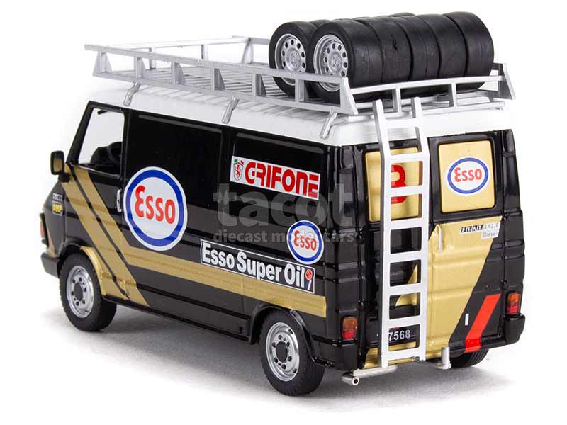 91350 Fiat 242 Assistance Rally 1986