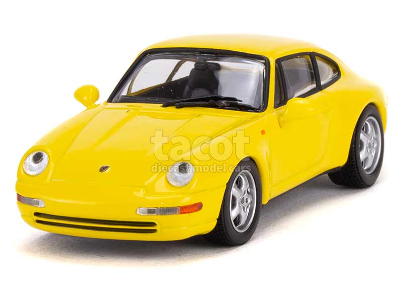 Porsche 911 993 Carrera 1993 - 1/18 Burago, Fuchsia Violet, Sans Boîte