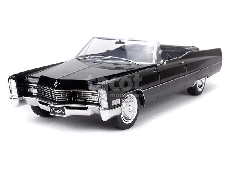 1/18 KK-SCALE - CADILLAC - DE VILLE CABRIOLET SOFT-TOP 1967