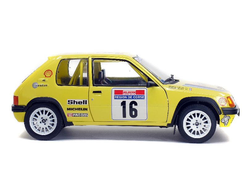 91444 Peugeot 205 Rallye Gr.A PTS Tour de Corse 1990