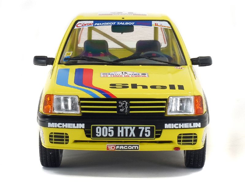 91444 Peugeot 205 Rallye Gr.A PTS Tour de Corse 1990