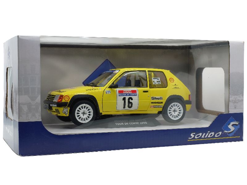 91444 Peugeot 205 Rallye Gr.A PTS Tour de Corse 1990