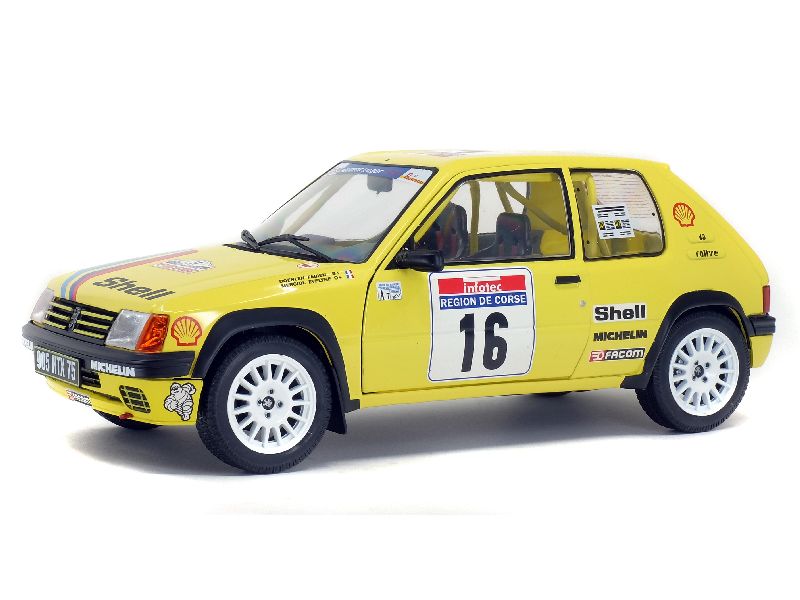 91444 Peugeot 205 Rallye Gr.A PTS Tour de Corse 1990