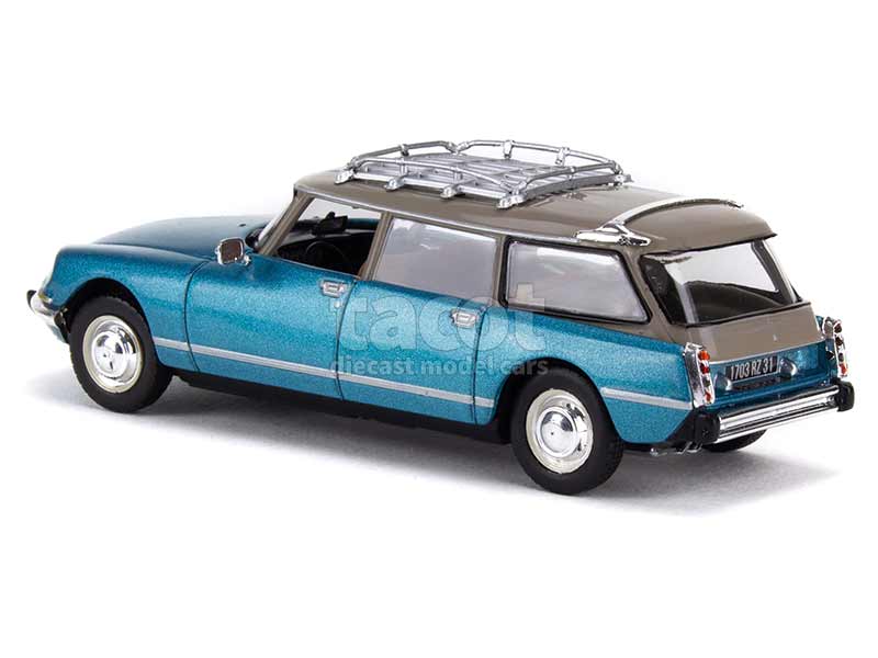 Citroën DS23 Break 1974 Blue Lagoon Collectible Car Norev 1/43