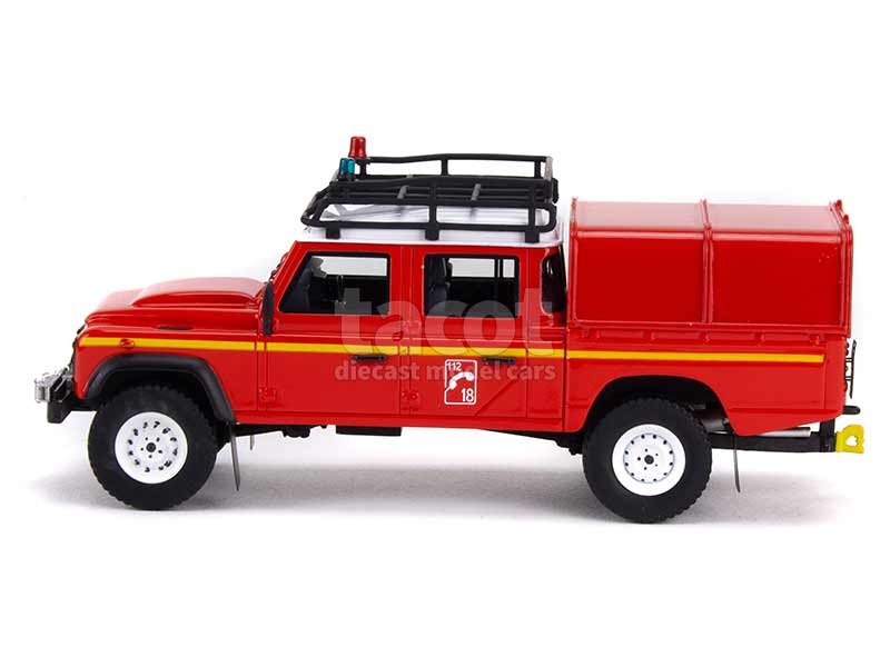 Solido MVI SB 1/43 - Land Rover Defender Pick Up Pompiers