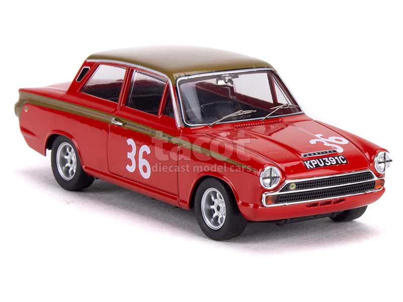 91524 Ford Lotus Cortina Snetterton 1966