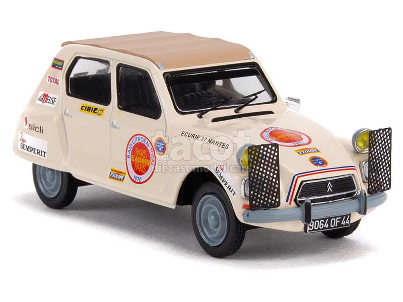 91608 Citroën Dyane Raid Paris Kaboul 1970