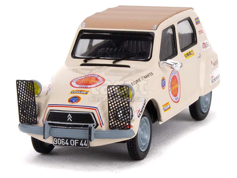 91608 Citroën Dyane Raid Paris Kaboul 1970