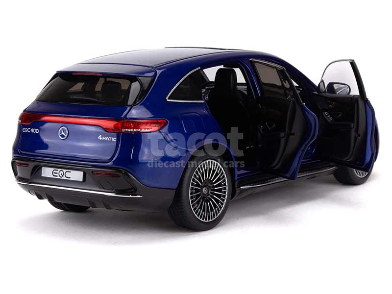 NZG 1:18 Mercedes-Benz EQC 4matic (N293) año de construcción 2019 negro