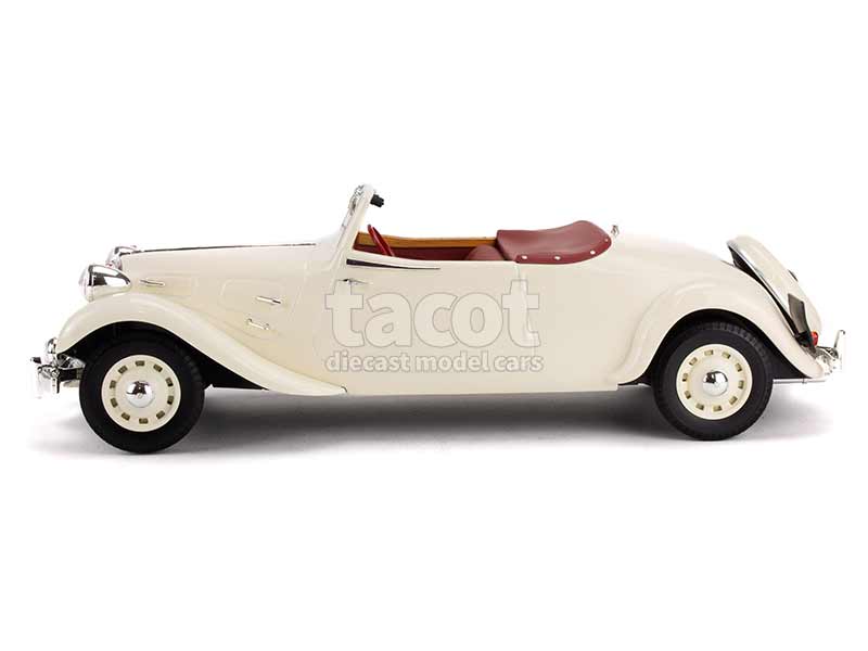 Norev - Citroën Traction Cabriolet 1938 Dark Blue 1:18