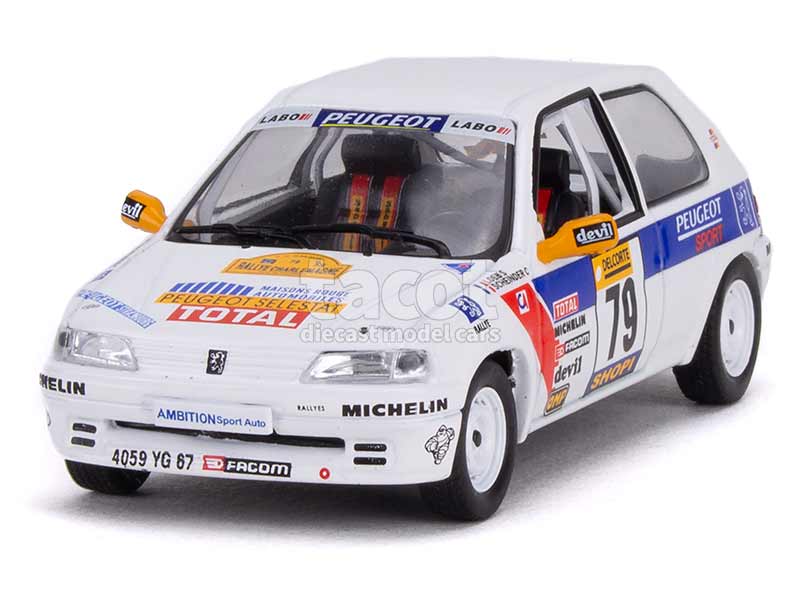 91709 Peugeot 106 Rallye Charlemagne Rally 1997