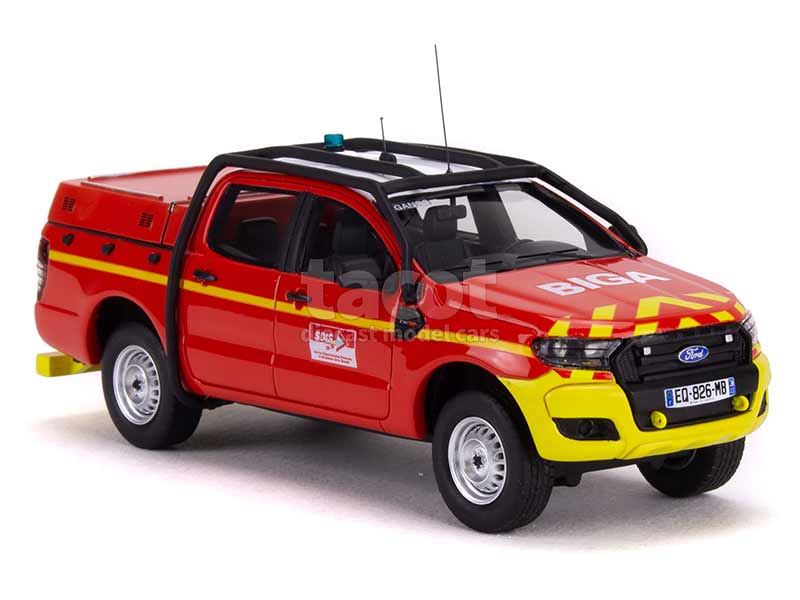 91725 Ford Ranger Pick-Up Double Cabine VLHR Pompiers 2016