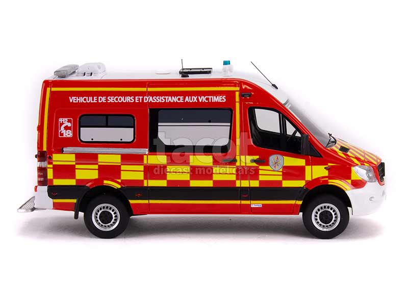 91727 Mercedes Sprinter SANICAR VSAVHR Pompiers