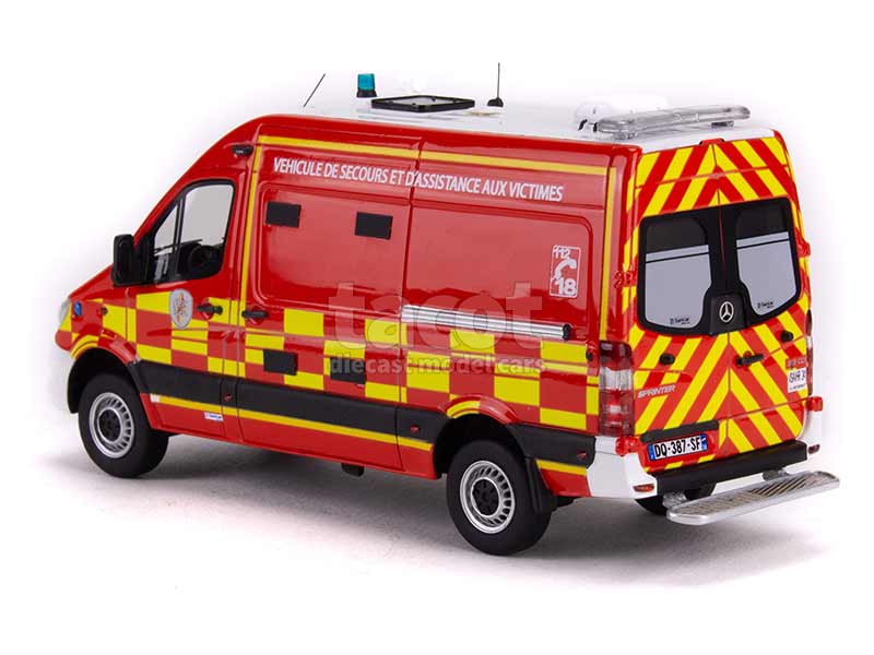 91727 Mercedes Sprinter SANICAR VSAVHR Pompiers