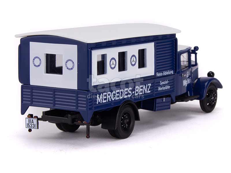 Modèle réduit Mercedes Benz - Lo2750 Truck With Tarpaulin - Cassone