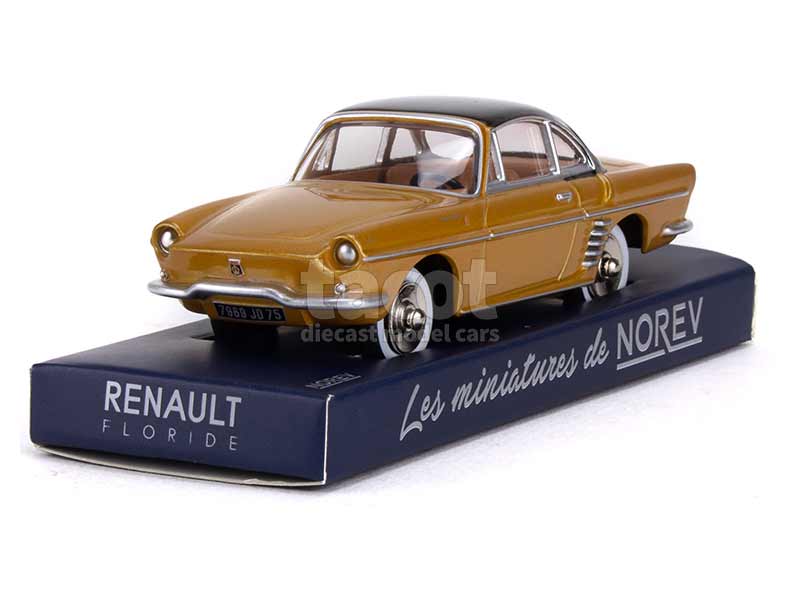 Miniature Renault Floride Série 100 Au 1/43 Par Solido - 1959 - Métal - Occasion