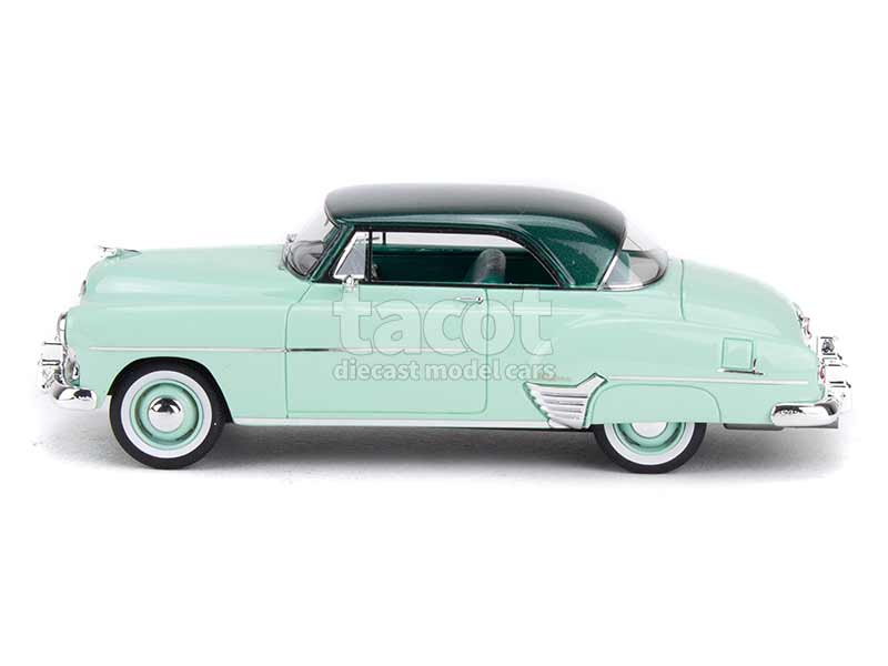 Chevrolet De Luxe HT Coupe 1952 Licht Blauw 1:43 NEO Scale Models