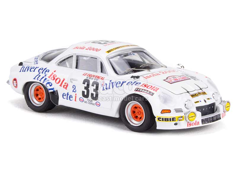 Kit Miniature Voiture Verem 1/43 – Alpine SC1600 #20 – Tour De Corse 1975 – À Monter